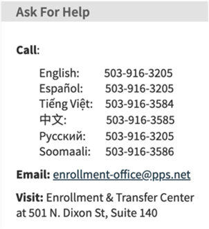 get help enrolling